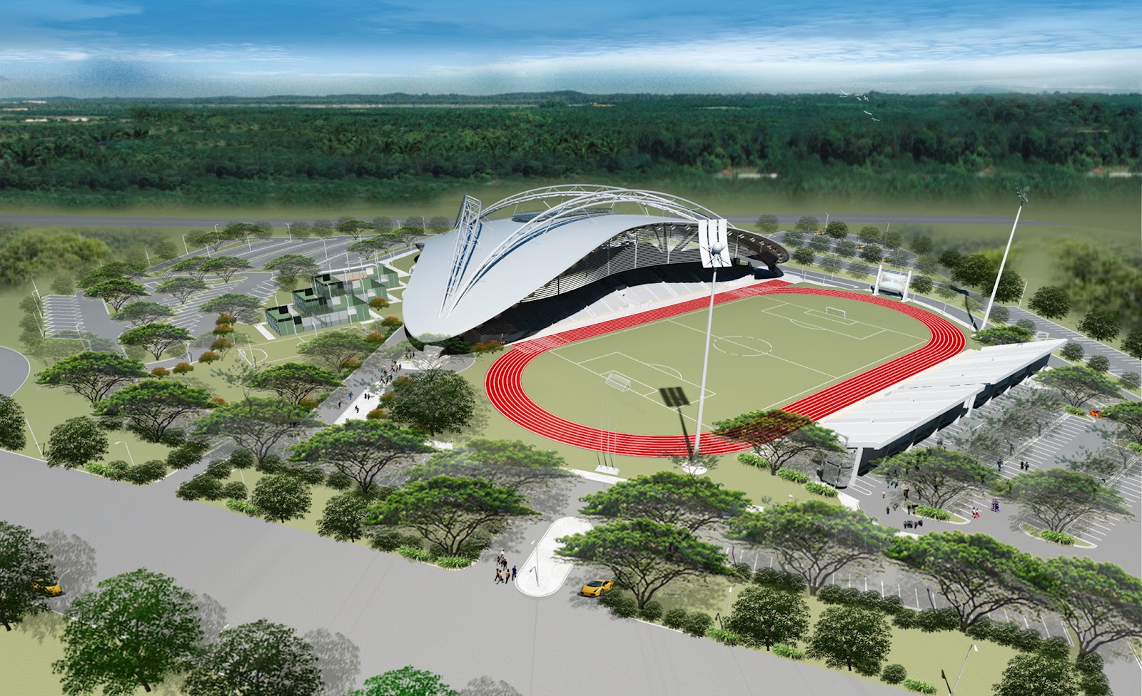 My Area Is Mine (Rosasinensis) Educity Sport Complex,Nusajaya