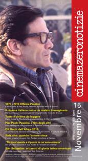 CinemaZeroNotizie 2015-10 - Novembre 2015 | TRUE PDF | Mensile | Cinema | Tempo Libero
Mensile di cultura cinematografica.