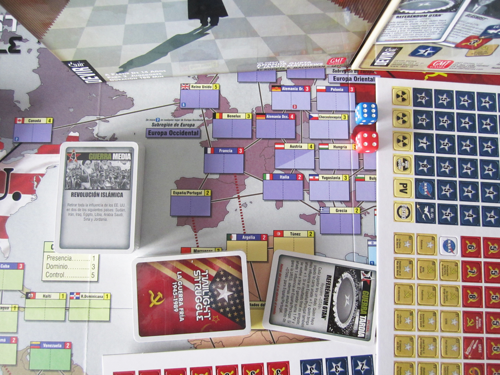 Twilight Struggle', la esencia de la Guerra Fría en un juego de mesa – Devir Américas
