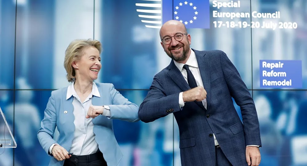 Los Veintisiete logran acuerdo sobre el plan de recuperación y el presupuesto plurianual Los Veintisiete logran acuerdo sobre el plan de recuperación y el presupuesto plurianual