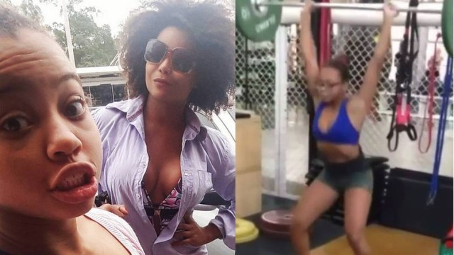 Olívia Nobre e Bombom Foto de Olívia Nobre e Bombom