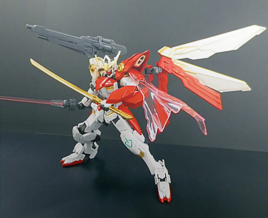 GUNDAM GUY HG 1/144 Gundam Barbatos + Wing Gundam Fenice Kitbash Build