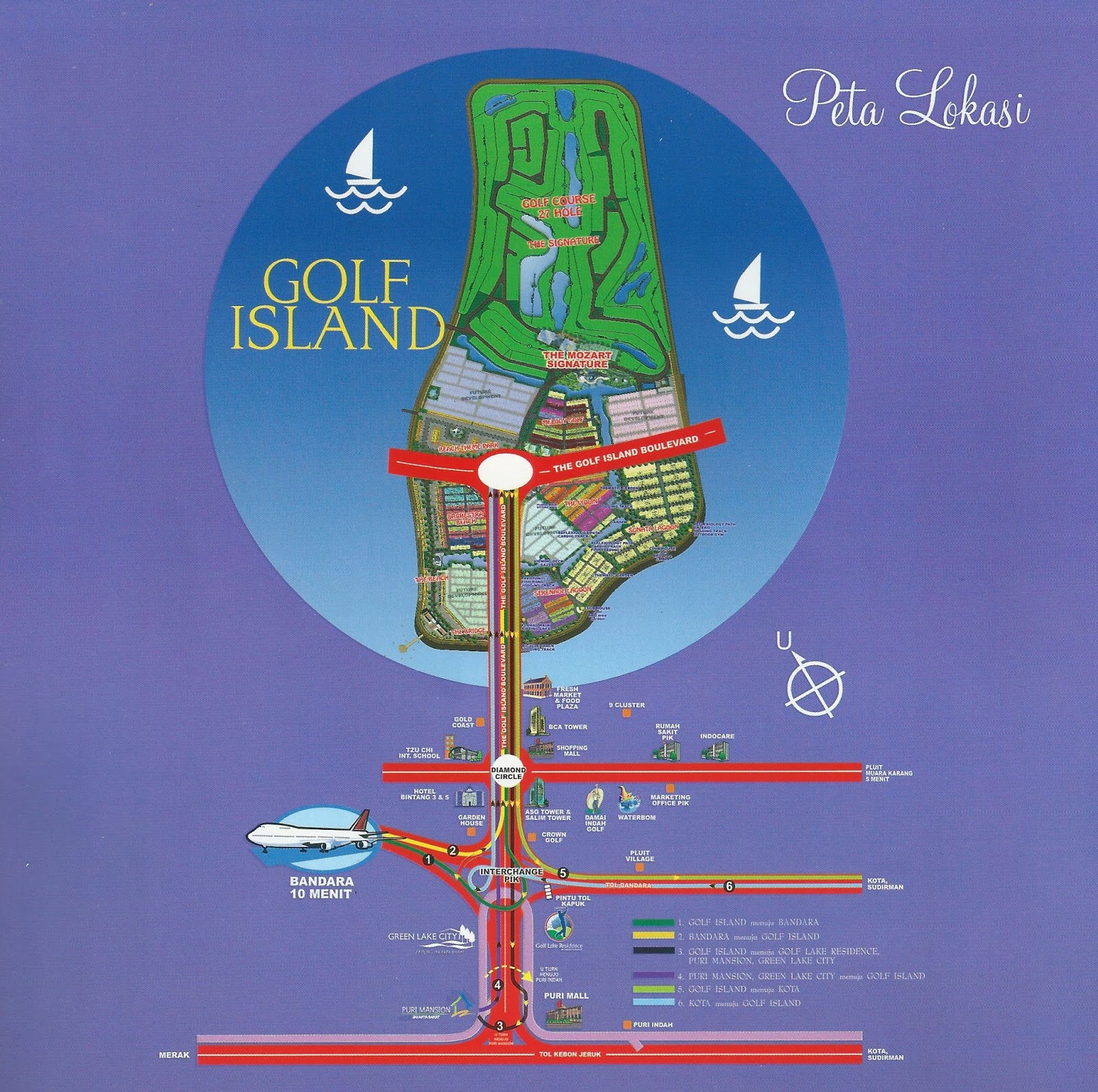 Golf Island Pantai Indah Kapuk