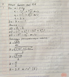 Contoh Soal Dan Pembahasan Materi Kinematika Gerak Lurus Dg Analis Vektor Memadu Dua Gerak