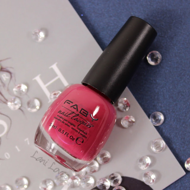 Faby Posh Collection - Bond Street Is My House Nail Polish Swatches & Review