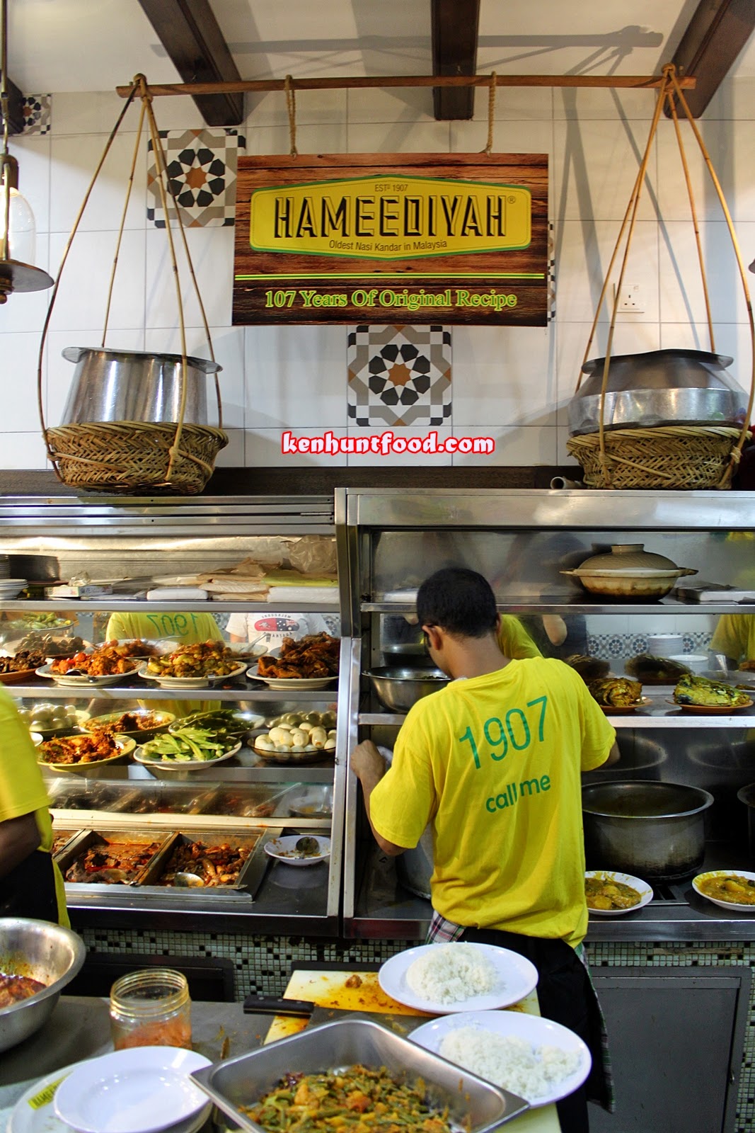 Nasi kandar hameediyah Penang nasi