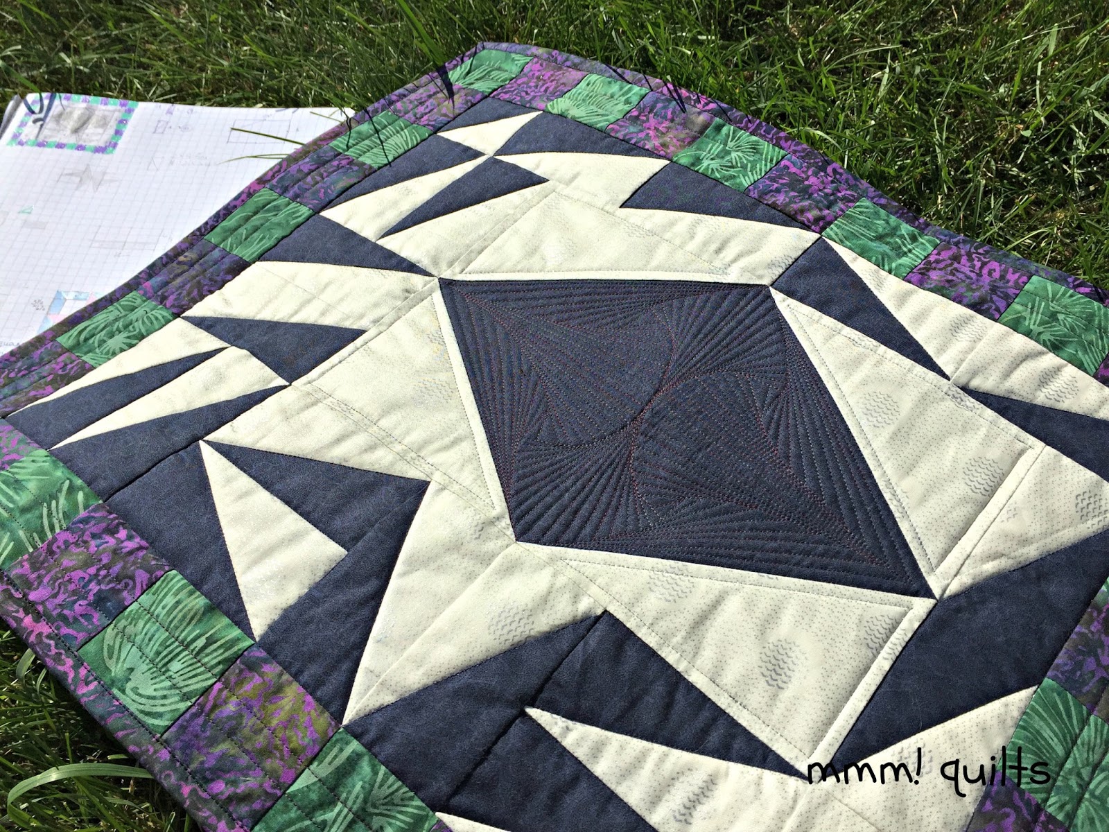 Musings of a Menopausal Melon mmm quilts Designed by Brady