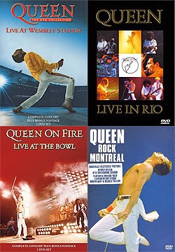 Queen en directo 6 DVDs 