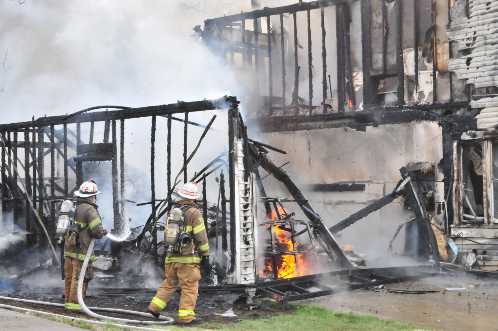 Beltsville House Fire 4100 Block of Ulster Road