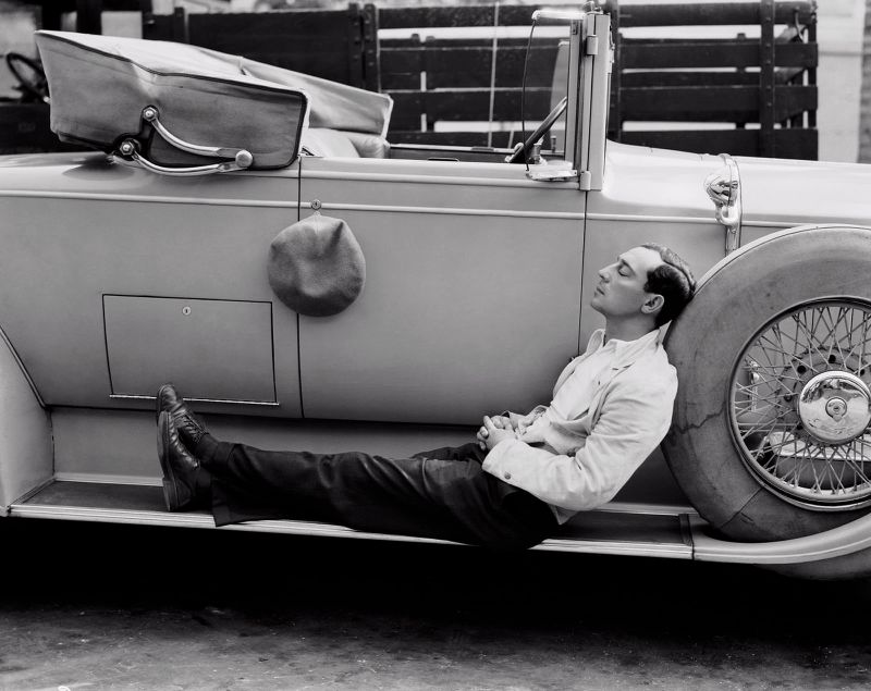 The Great Stone Face  Captivating Vintage Photos of Buster Keaton Through the 1920s and 1940s - 14