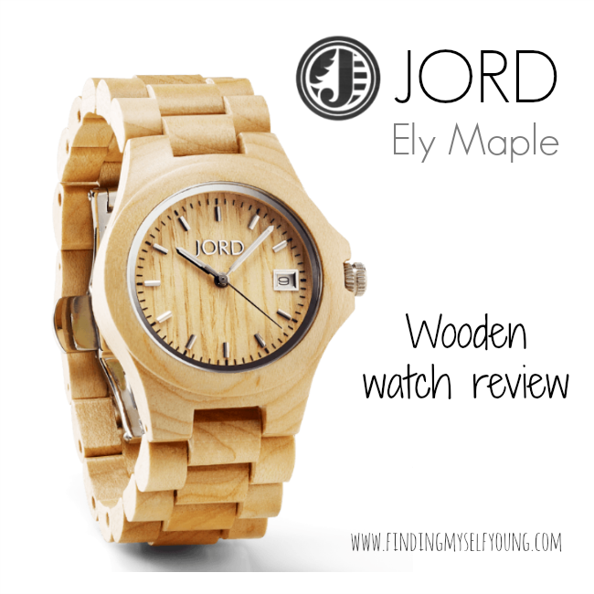 Finding Myself Young: Jord Ely Maple wooden watch review.