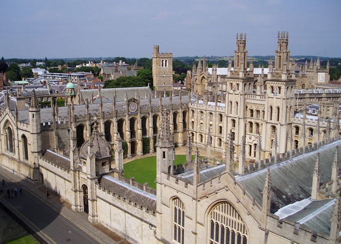جامعة اوكسفورد The University of Oxford التصميم المعماري
