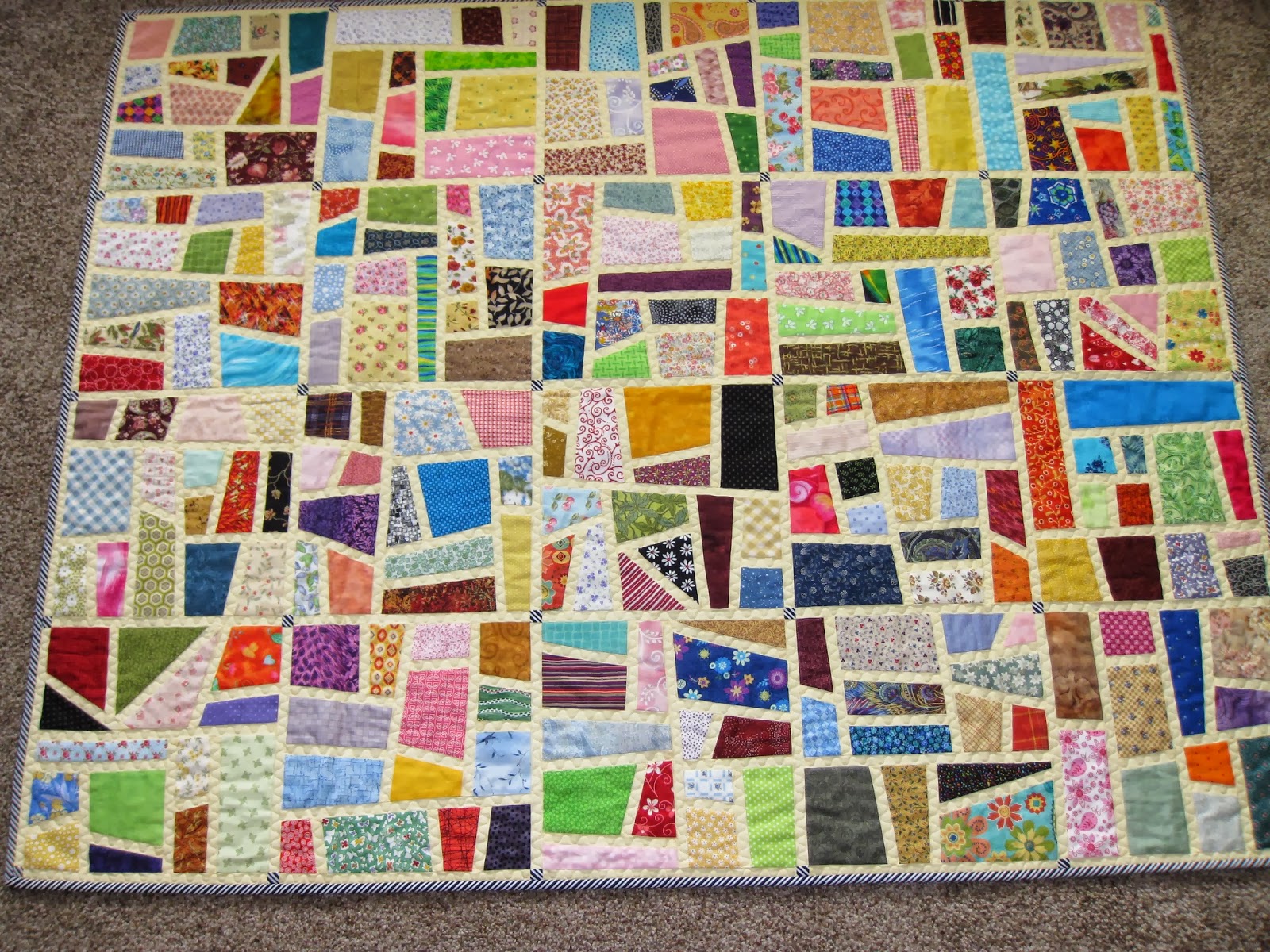 Kim's Big Quilting Adventure A Scrappy Idea to Share