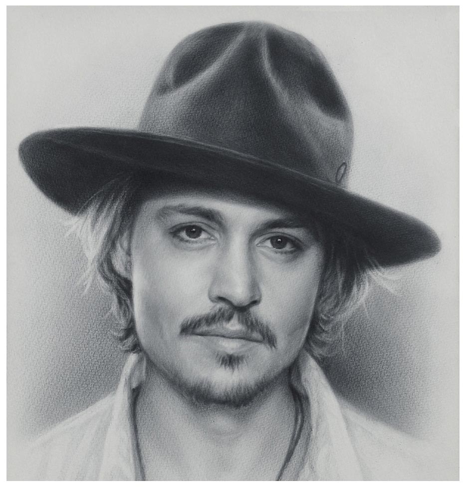 Darko Mitrevski Another dry brush technique drawing by Igor Kazarin