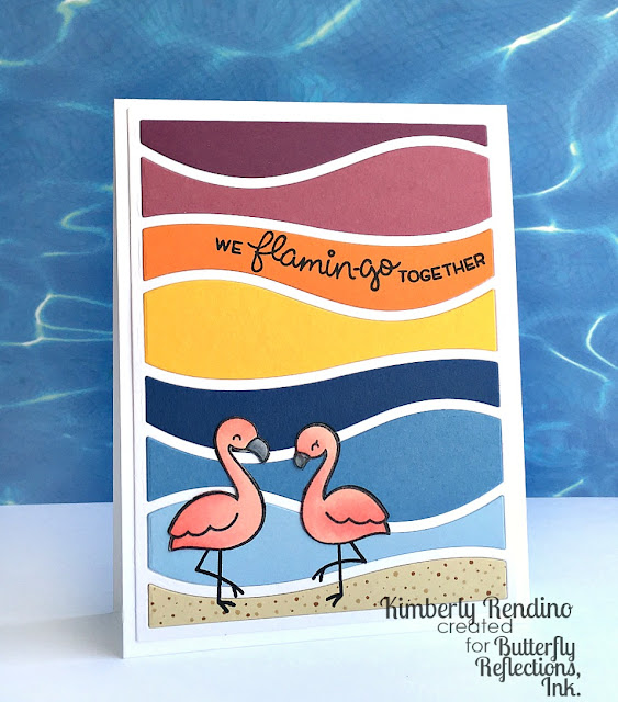 flamingos | lawn fawn | mft | cardmaking | papercraft | handmade card | flamingo together | kimpletekreativity.blogspot.com