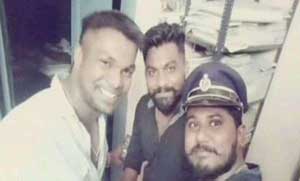 Meet this trio from Kerala took selfies from Police station, that too with the cap of ASI on their head Accused, Photo, Social Network, post, Police Station, Police, Captured, Case, Police Station, Kerala