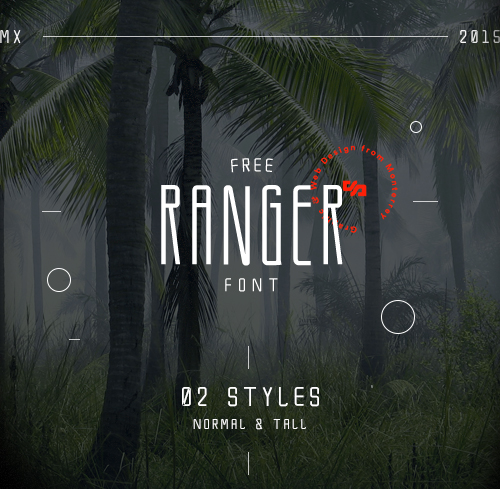 Font Commercial Gratis Terbaru Untuk Desainer Grafis - Ranger Free Font