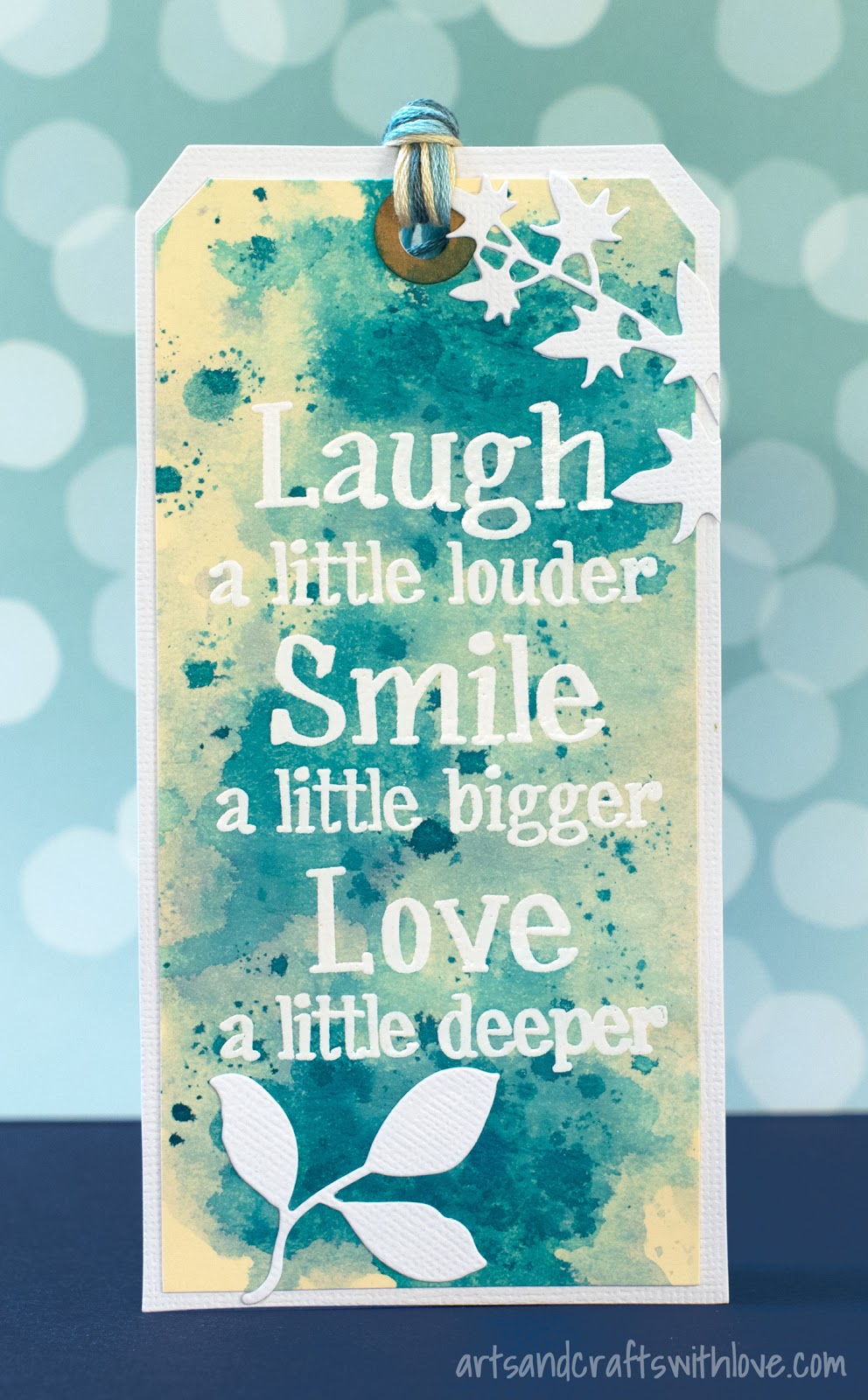 Quick and easy bookmarks with Visible Image stamps Elina Stromberg