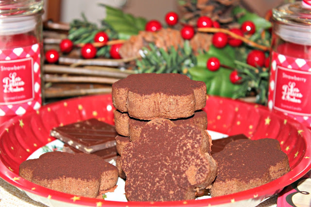 POLVORONES DE CHOCOLATE Y ALMENDRA {THERMOMIX}