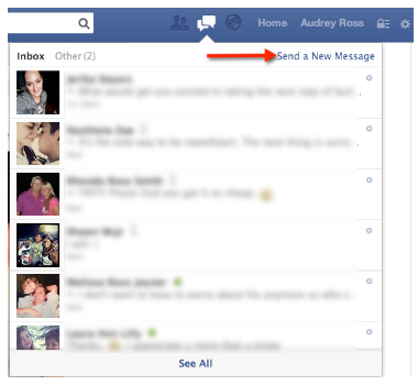 Private Message In Facebook