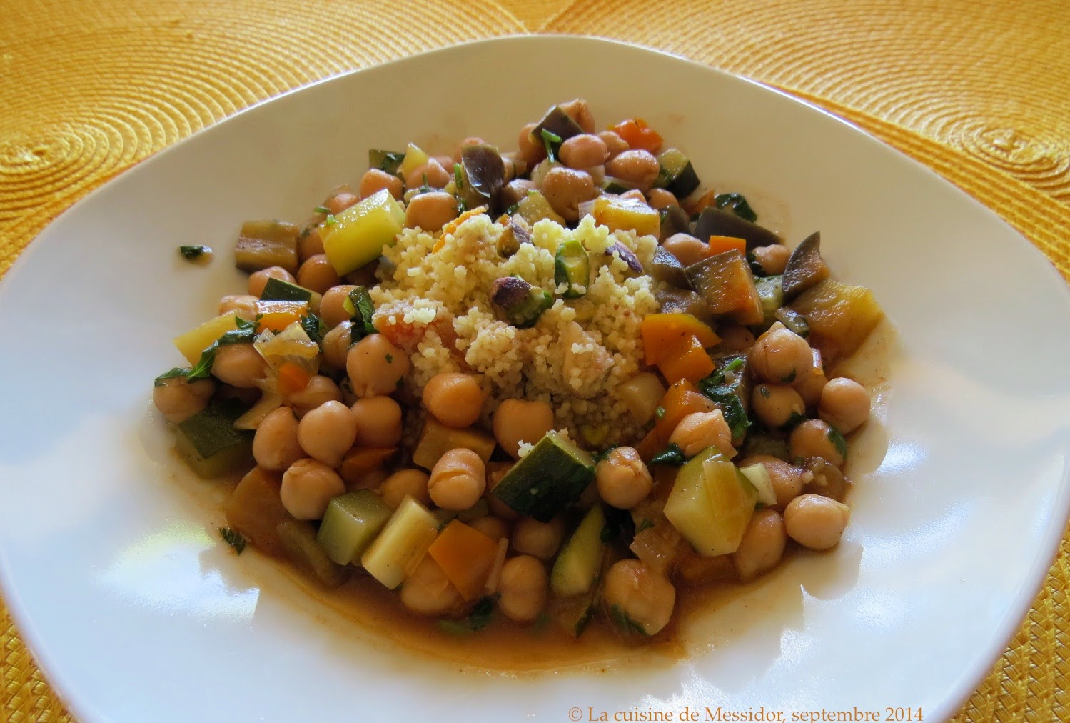 La cuisine de Messidor Couscous express aux légumes