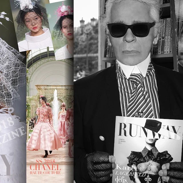 Karl Lagerfeld for Runway Magazine