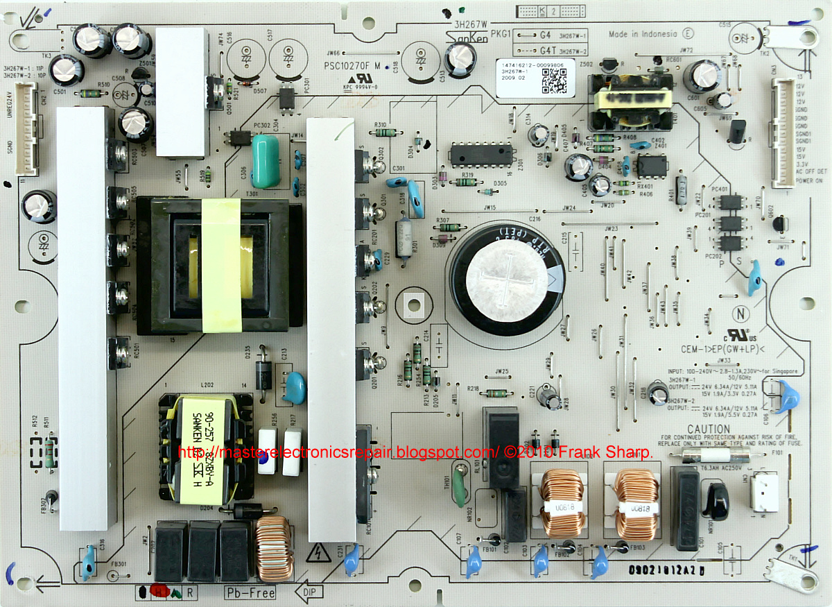 Master Electronics Repair ! REPAIR / SERVICING TV SONY KDL37S5600