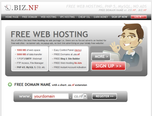 biz.nf-free-hosting Top 4 Free Hosting Providers For Beginners to Learn WordPress : eAskme