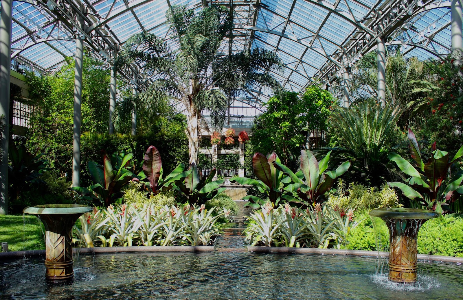 Sharing Nature's Garden Four acres of gardens under glass at