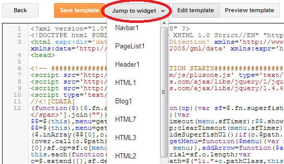 4 Perubahan Baru Editor HTML Pada Blogger Template - New Improvements ...