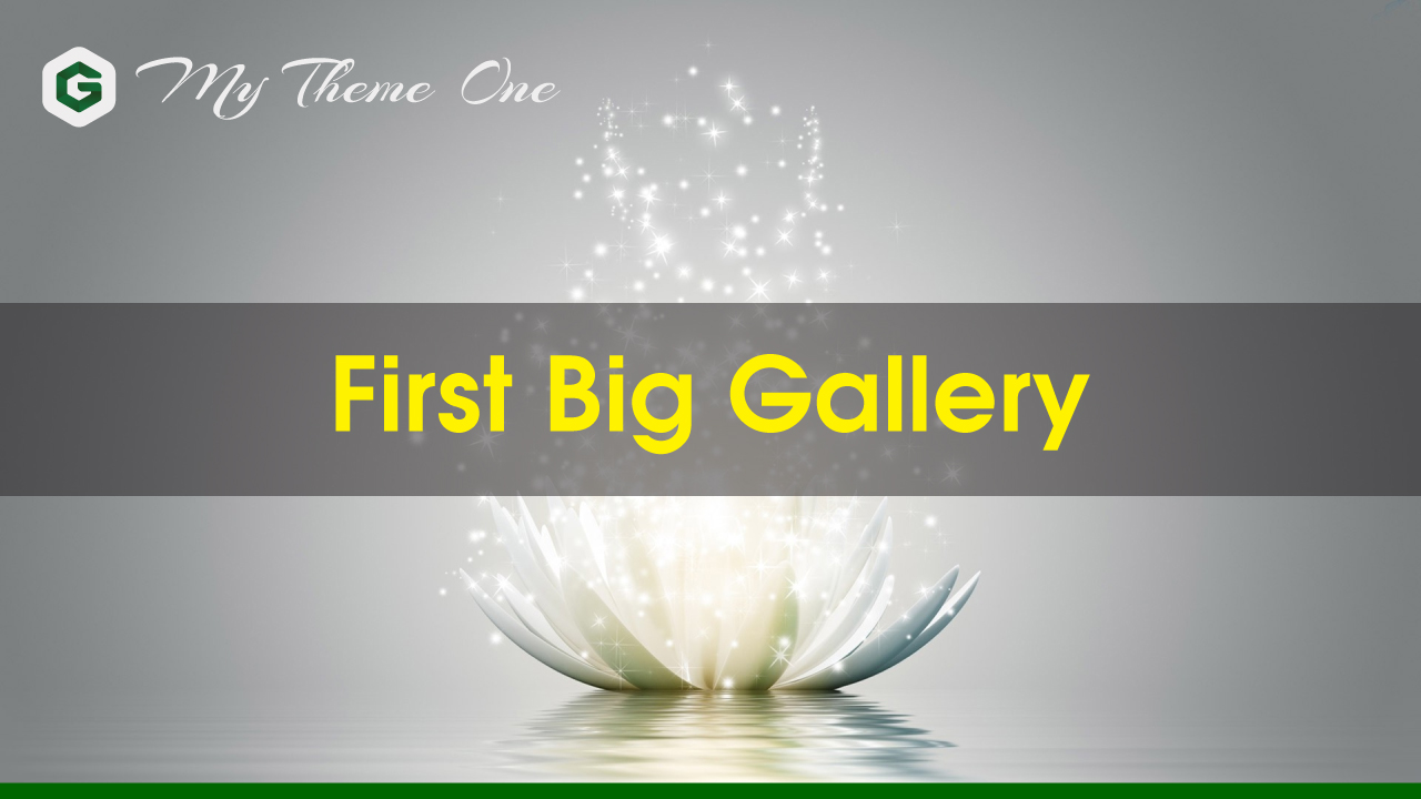Đoạn Code "First Big Gallery" Trong My Theme One