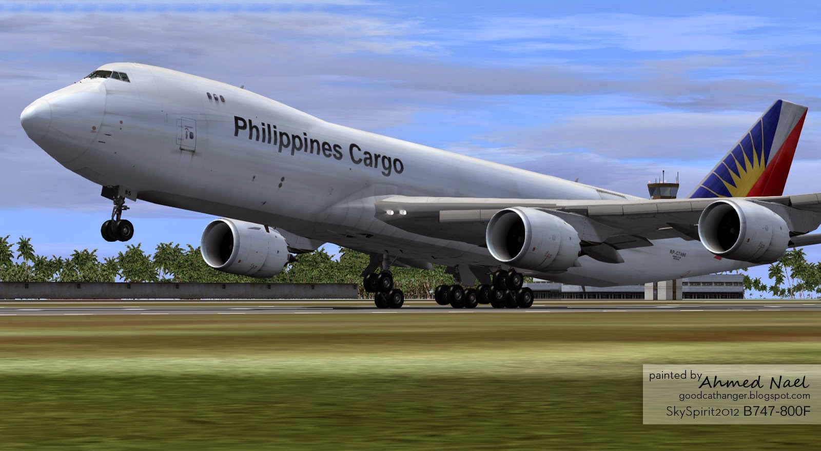 GoodCat Hangar Philippines Airlines Boeing 7478i/7478F