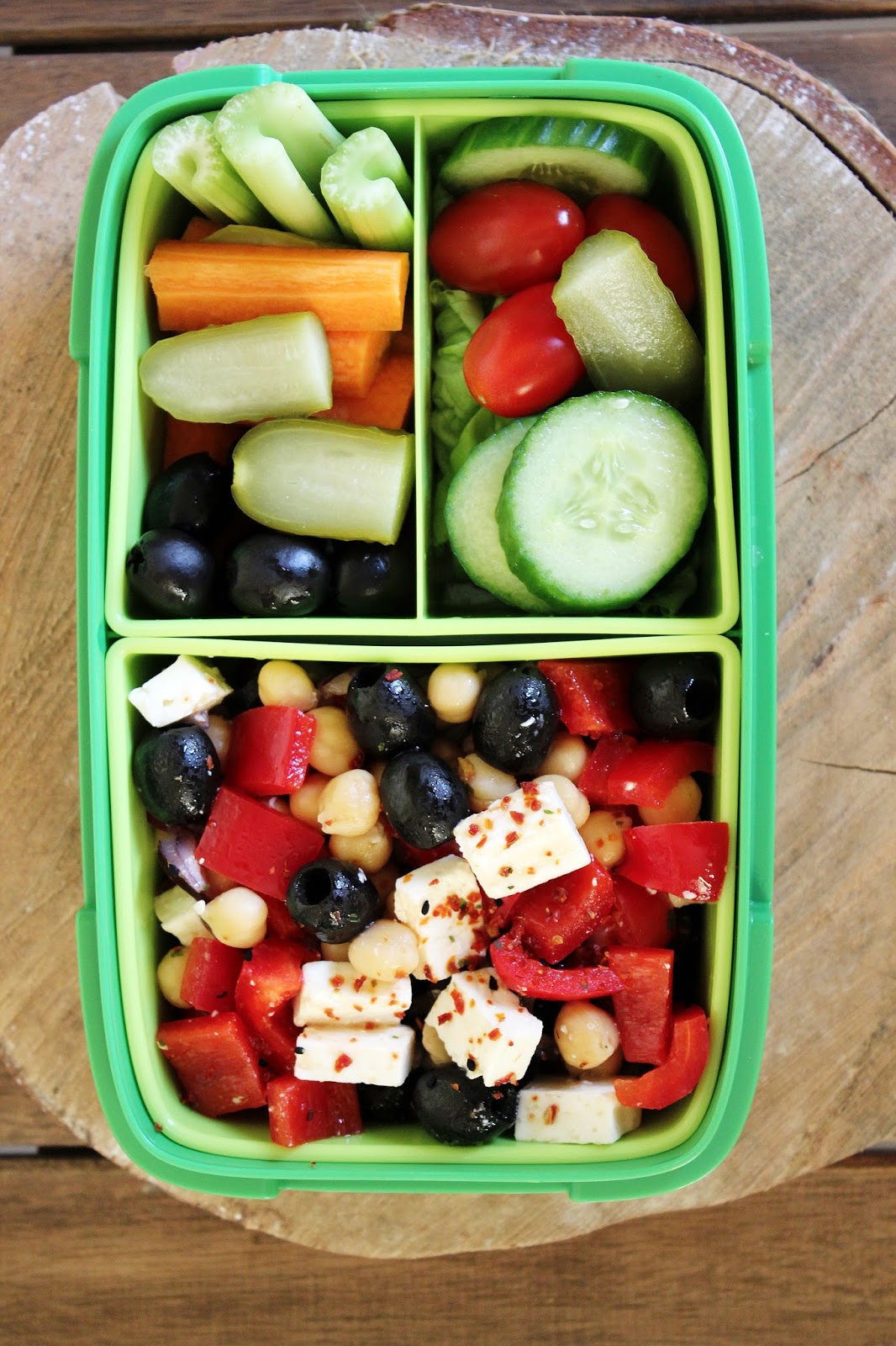 3 pomysły na lunchbox - zdrowe sałatki #1