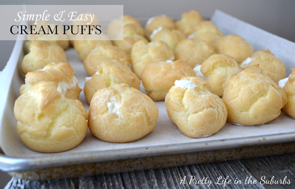 Simple and Easy Cream Puffs