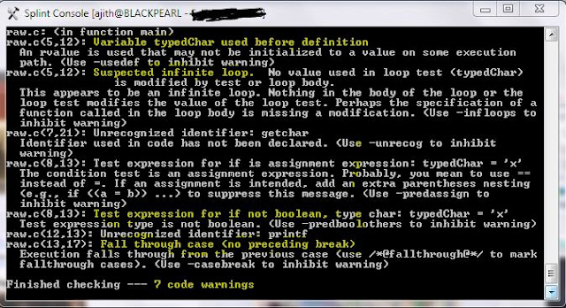 Linux For Engineers: Splint: A better Static Analyzer for Embedded Linux!