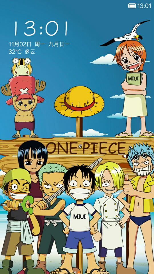 Tema One Piece for Vivo