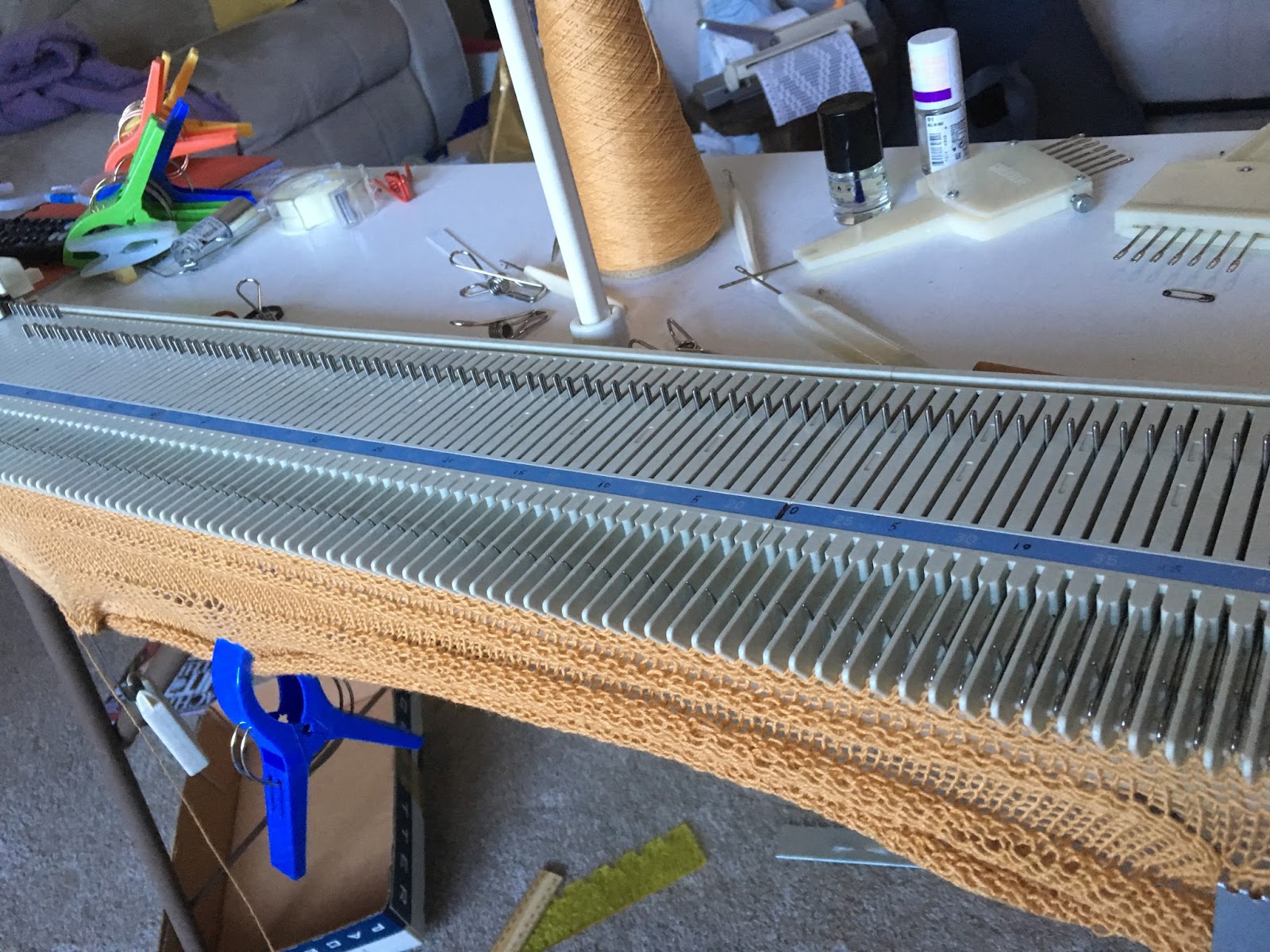 Ozlorna's Knitting Blog 3D Garter Bar For My Brother 7mm KX350 Plastic