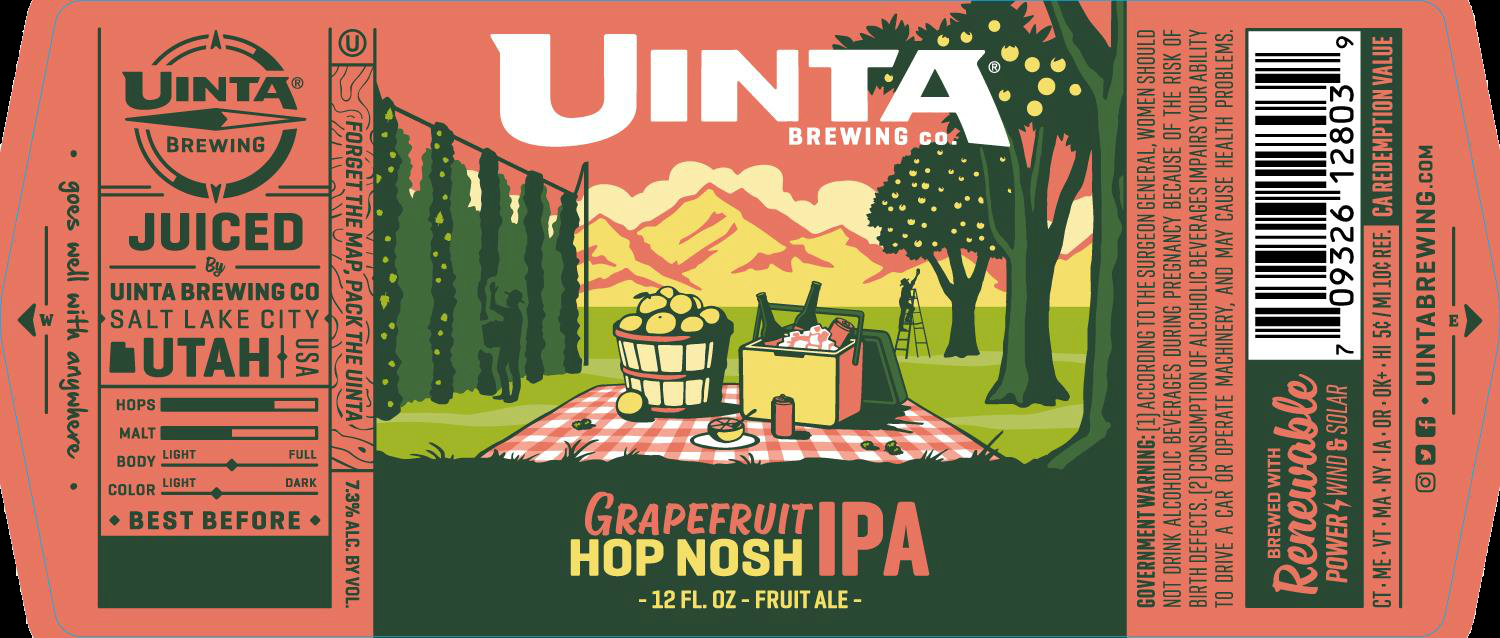 Utah Beer Coming Soon Grapefruit Hop Nosh