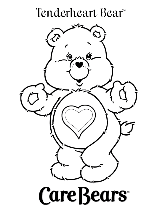 baby care bears coloring pages - photo #43