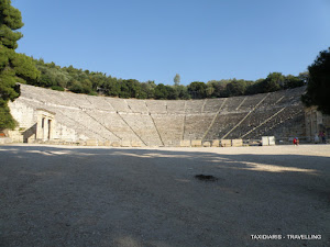 The theater of Epidaurus, Greece