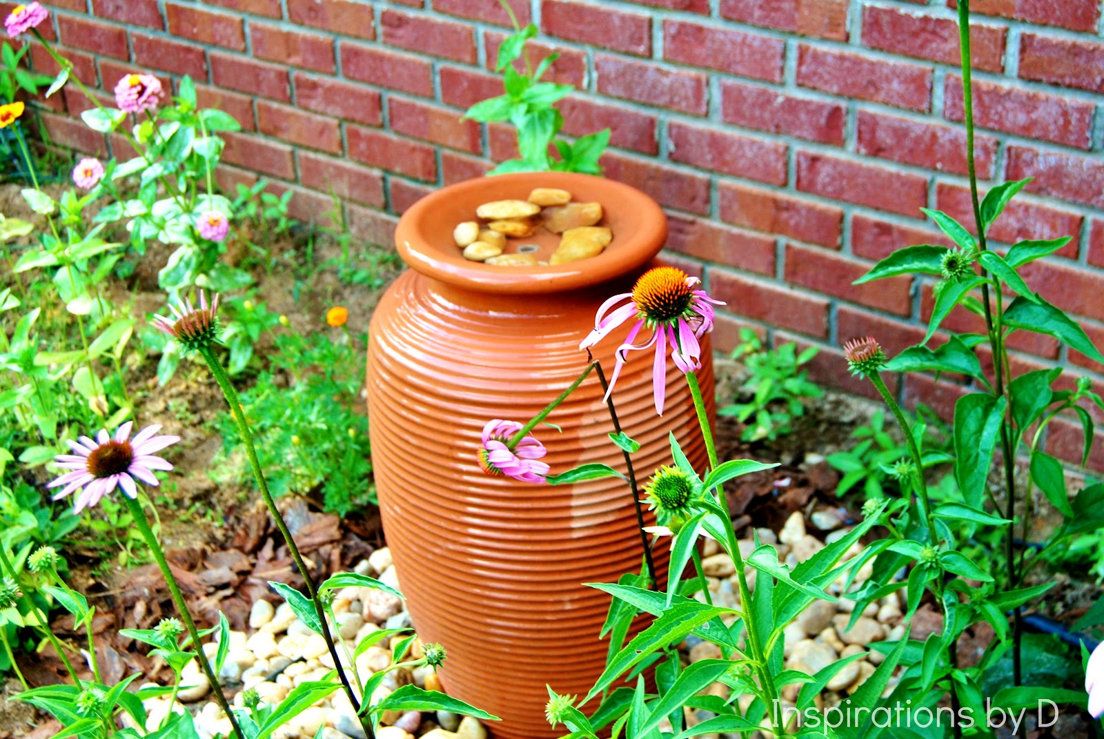 Inspirations by D How to Make an Outdoor Water Fountain