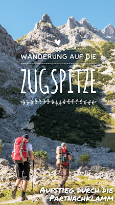 Wanderung von Garmisch auf die Zugspitze | Zugspitztour 1-tägig | Partnachklamm – Bockhütte – Reintalangerhütte – Knorrhütte – Schneefernerhaus – Münchner Haus - Zugspitze