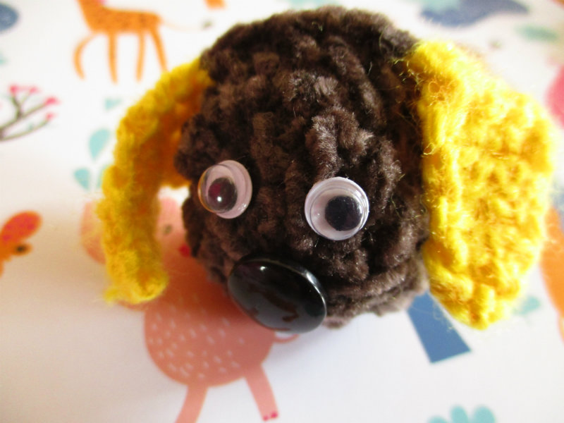 Accesorios para el cabello con crochet