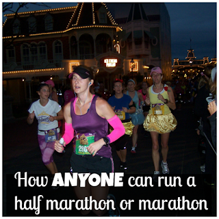 running a marathon