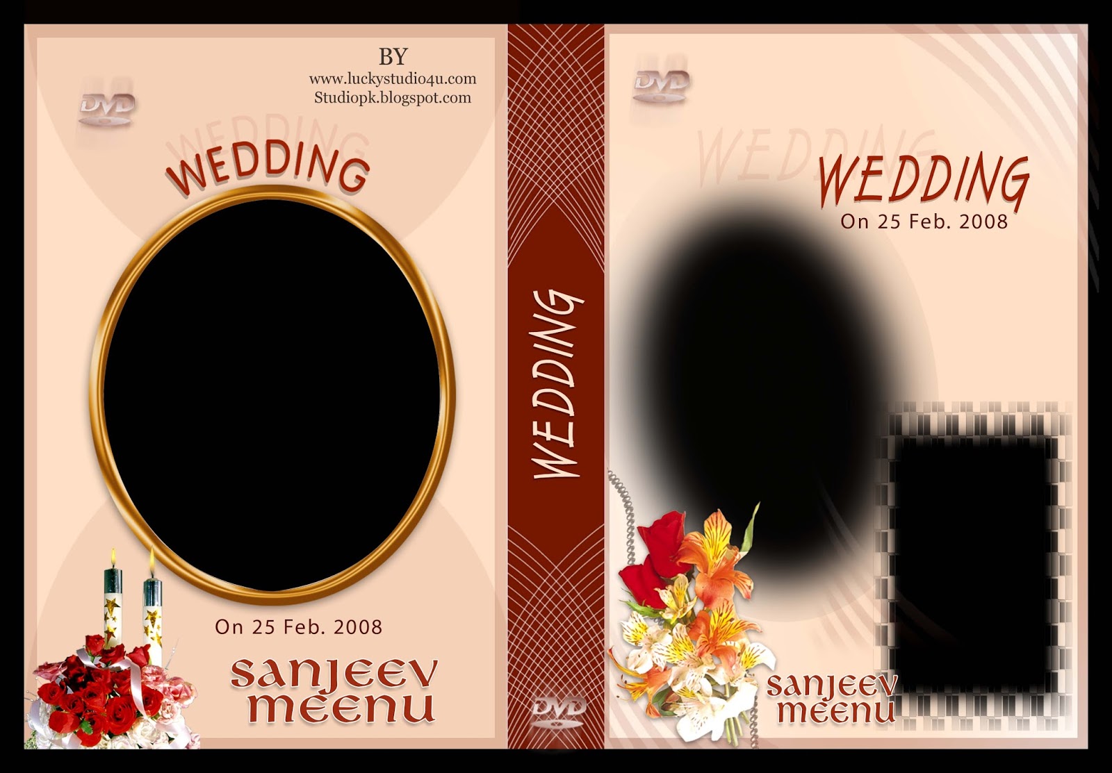 27 Wedding Dvd Cover Psd Templates Free Download
