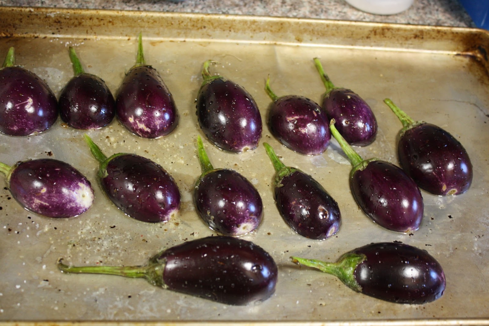 MakeMeals Mama Greek Style Stuffed Baby Eggplant