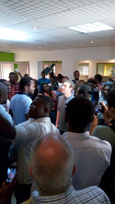 Facebook Founder Mark Zuckerberg Is In Nigeria (First Photos)