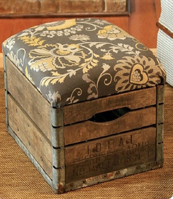 Crear aspecto rústico con cajones de madera Ideas y decoraciones para