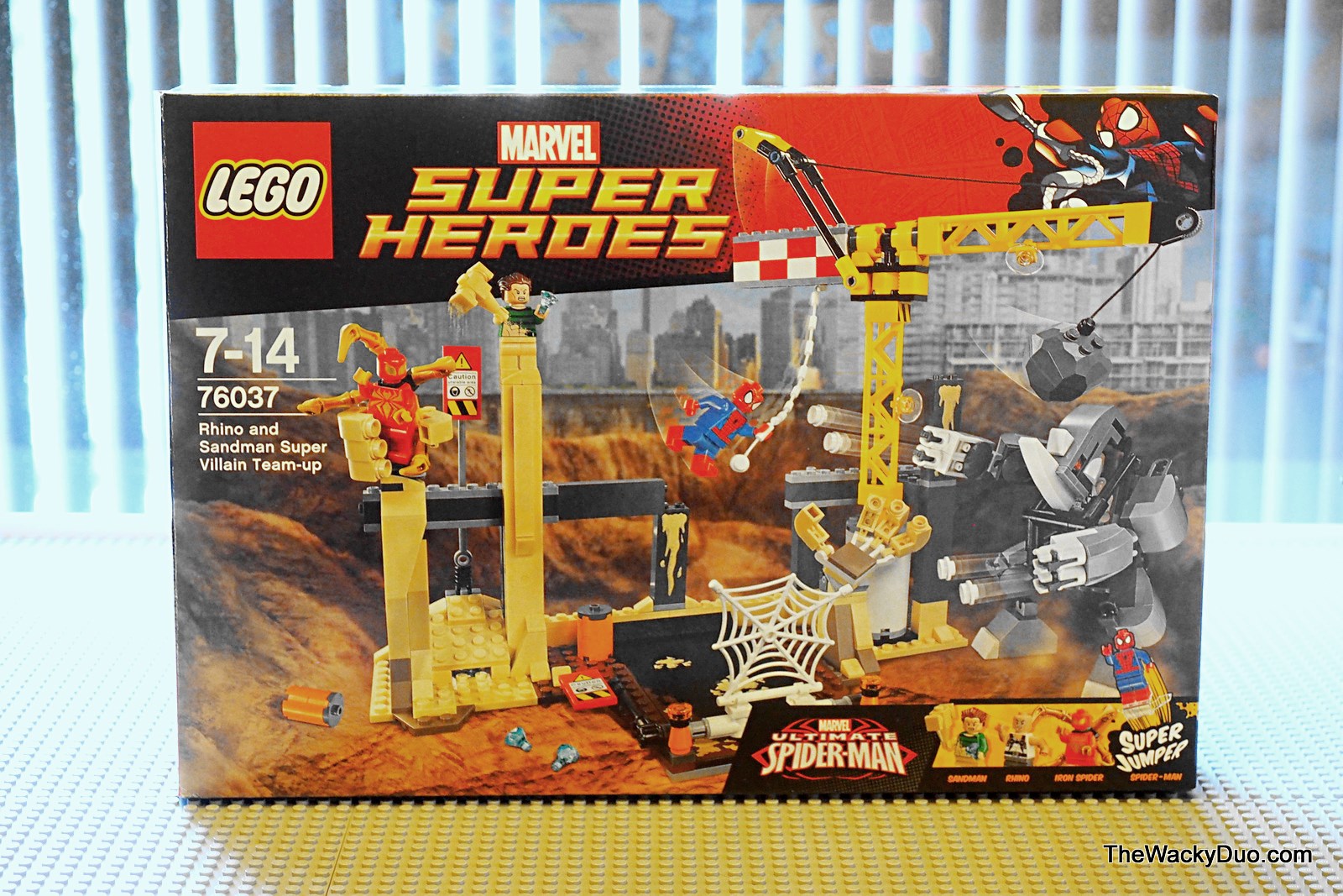 LEGO Rhino and Sandman Super Villain Team Up Review