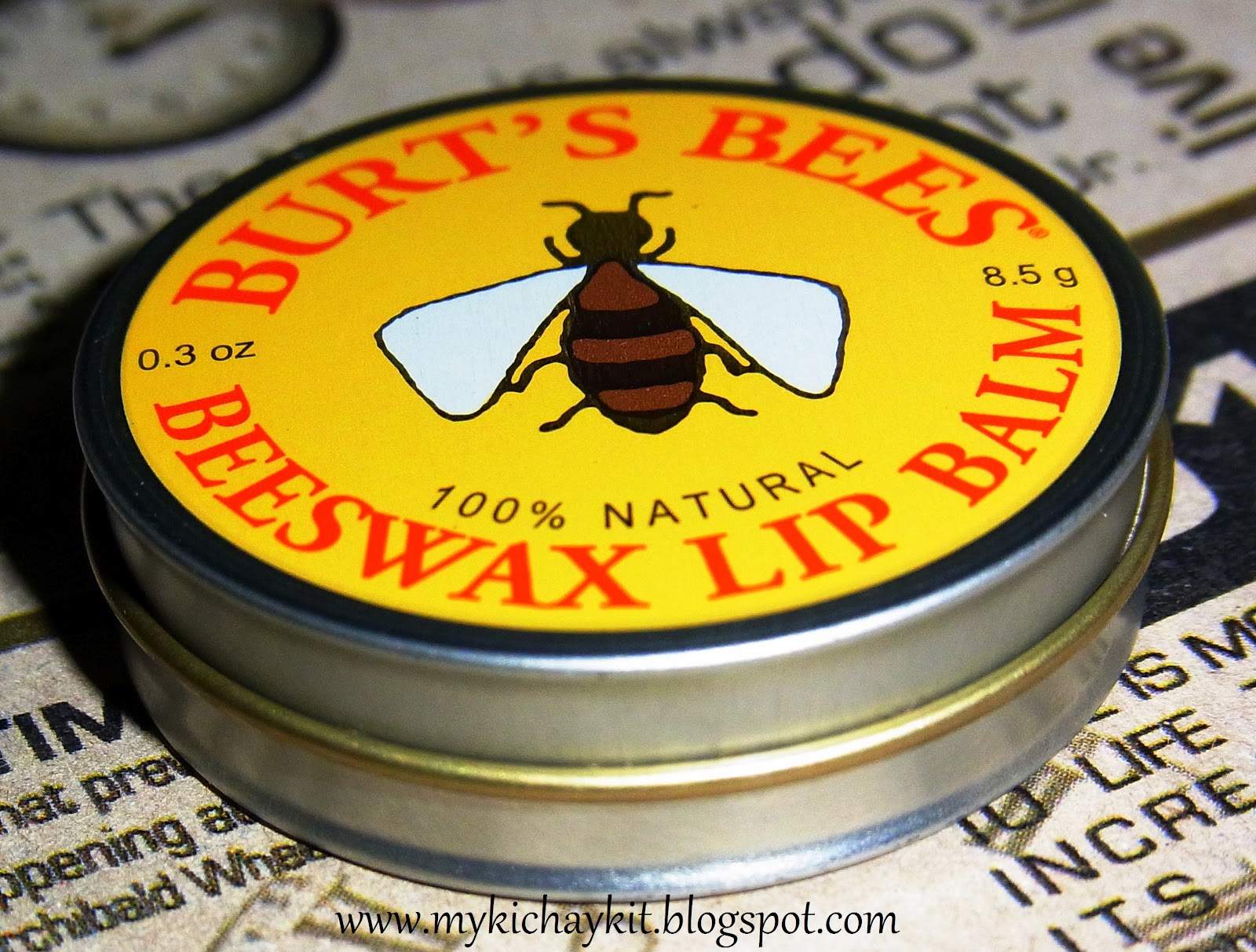 My Kichay Kit ♥ FEATURING Burt's Bees Beeswax Lip Balm Tin